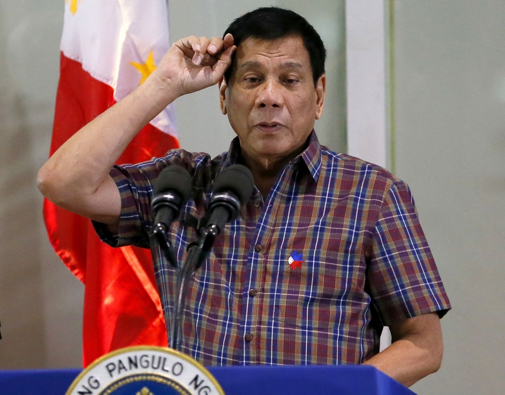 Filipínsky prezident Rodrigo Duterte