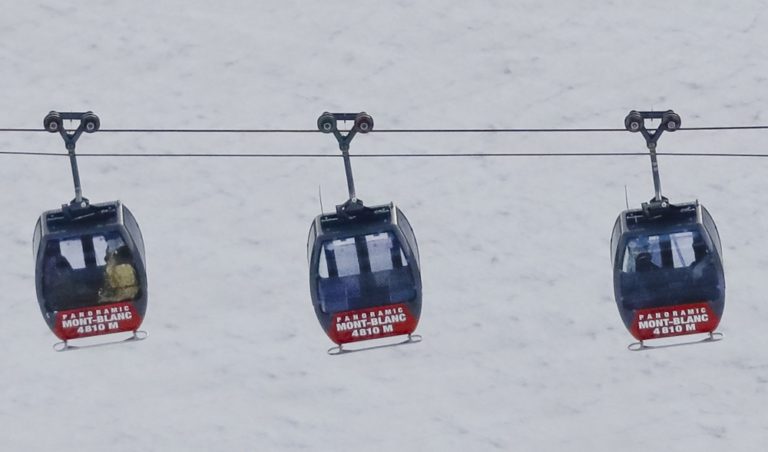 Na Mont Blancu sa pokazila lanovka