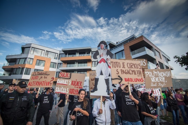 Protest proti zlodejom v politike XII.