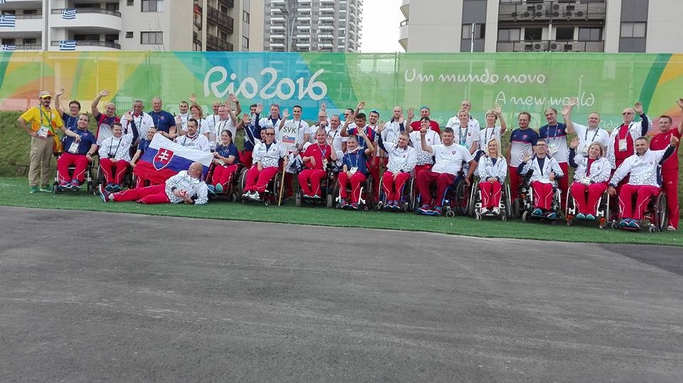 Slovenská výprava na paralympijských hrách v Riu