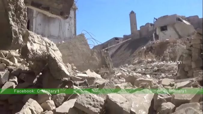 Video zverejnené sýrskou armádou ukazuje skazu Aleppa
