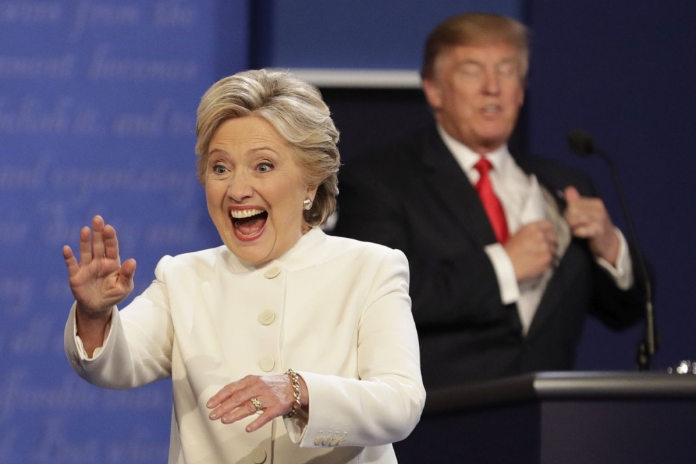 Donald Trump, Hillary Clintonová