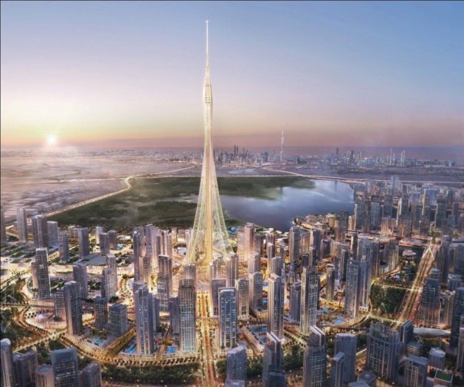 Dubajský Tower o sto metrov prerastie najvyššiu budovu sveta