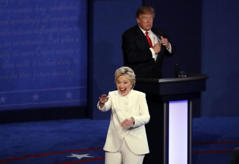 Hillary Clintonová, Donald Trump