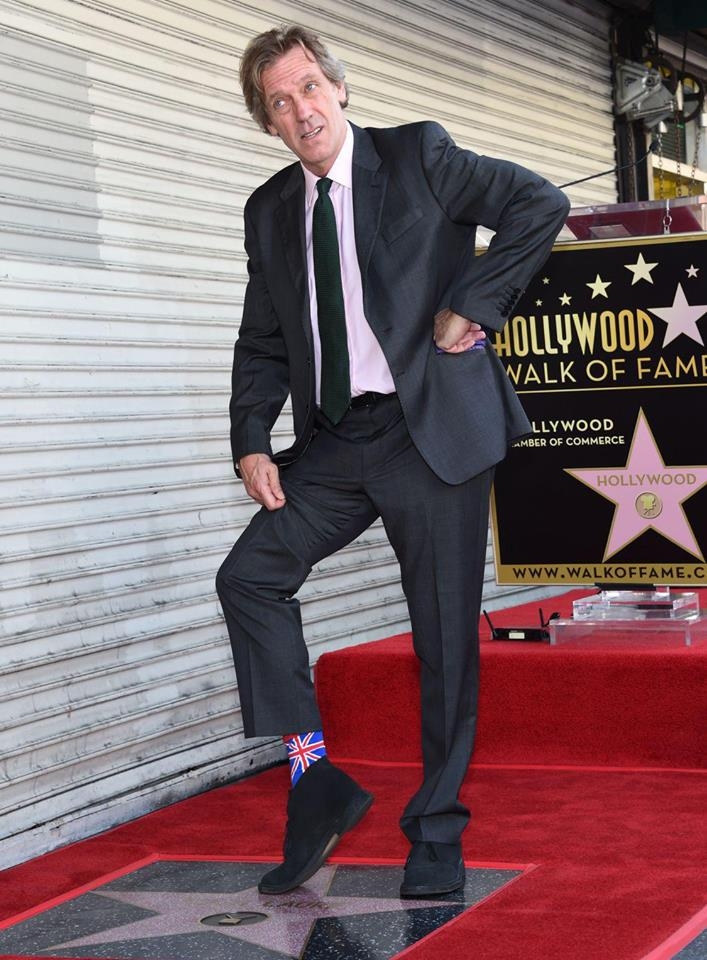 Hugh Laurie má hviezdu na hollywoodskom Chodníku slávy