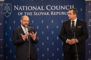 Martin Schulz a Andrej Danko