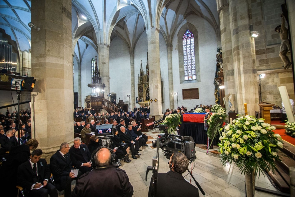 Rozlúčka s prvým prezidentom SR Michalom Kováčom