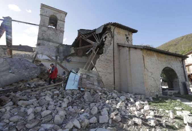 Stredné Taliansko zasiahli dve silné zemetrasenia