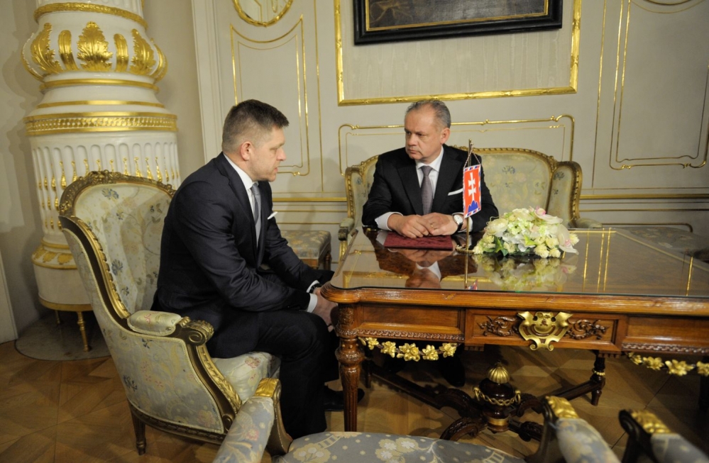 Andrej Kiska, Robert Fico