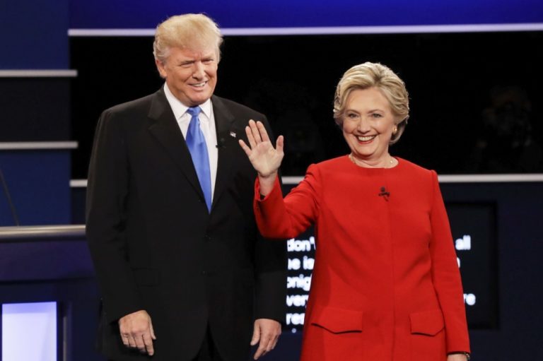 Donald Trump, Hillary Clintonová