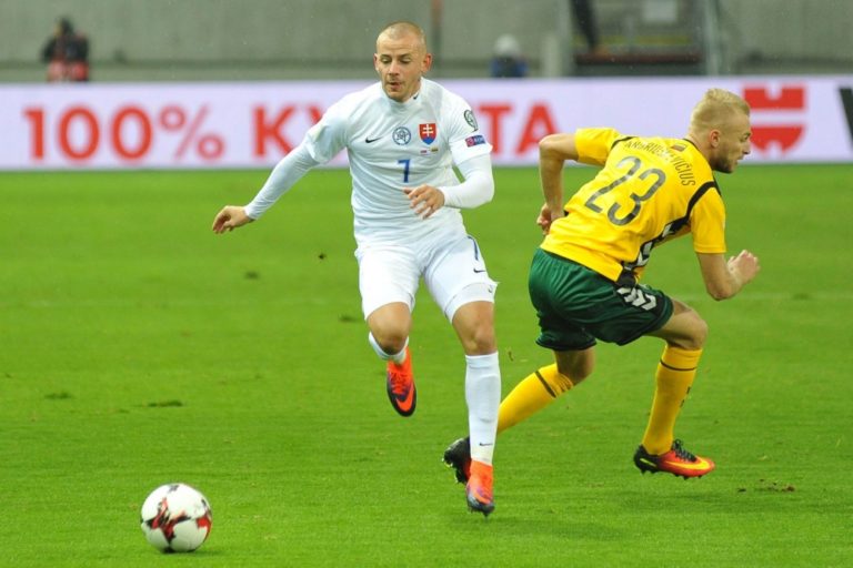 Kvalifikácia MS 2018: Slovensko - Litva