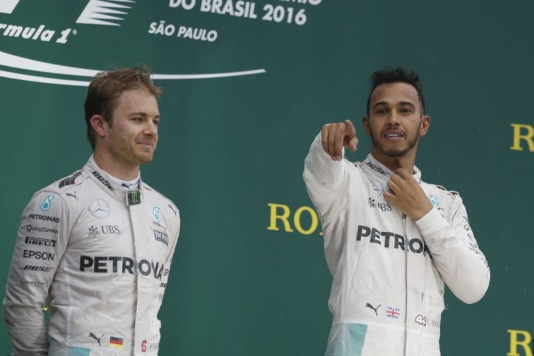 Nico Rosberg, Lewis Hamilton
