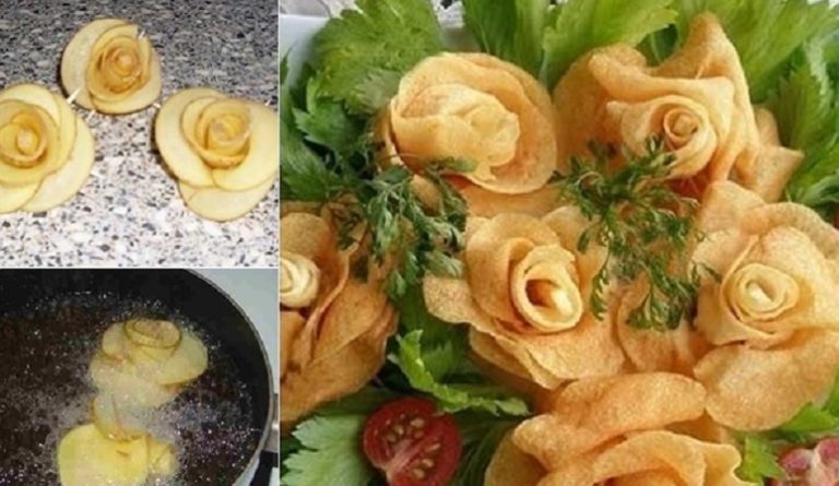 Pripravte si túto pochúťku v podobe čipsových ružičiek