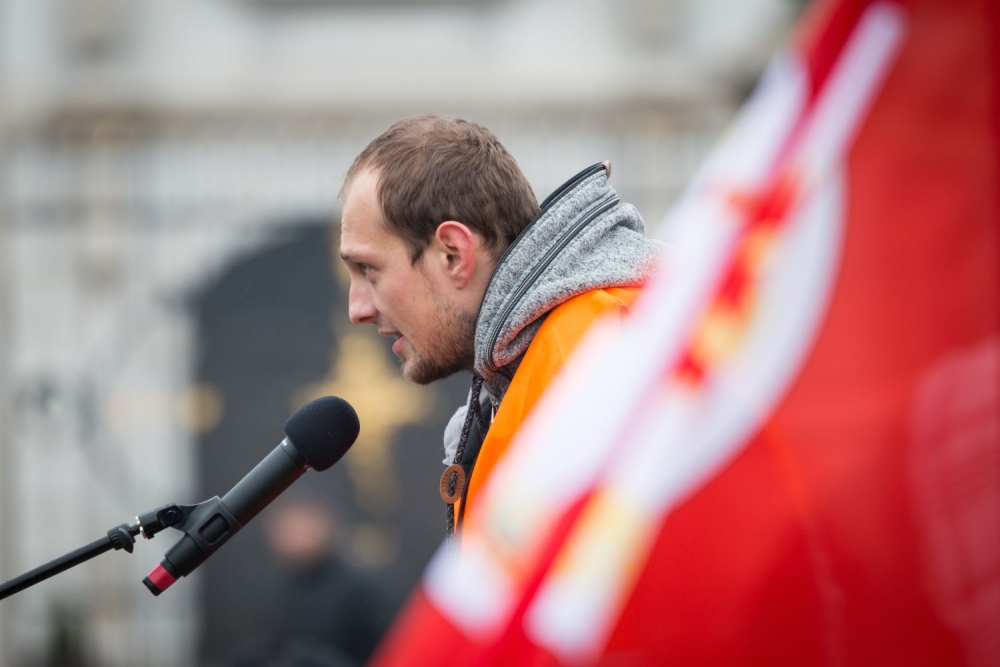 Protestná demonštrácia v Bratislave