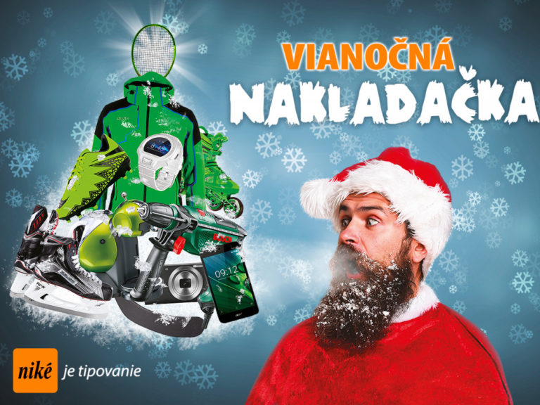VIANOČNÁ NAKLADAČKA