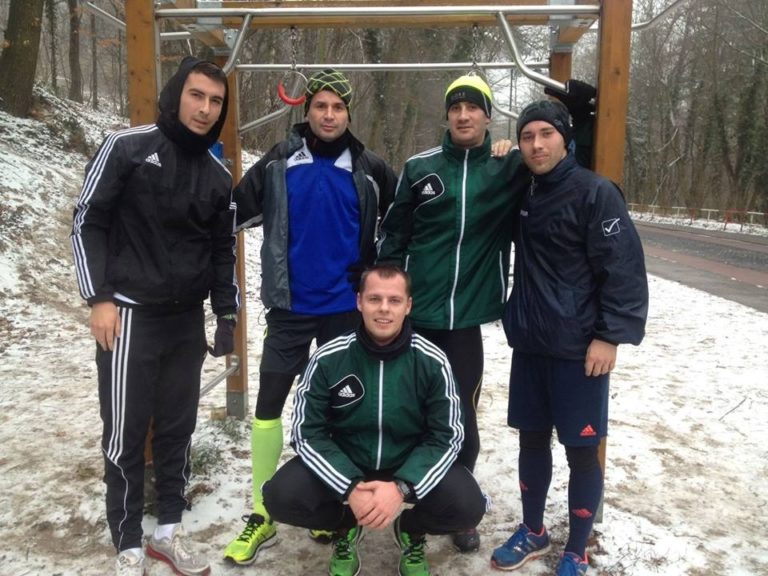 Bratislavskí futbaloví rozhodcovia si boli dnes zabehať