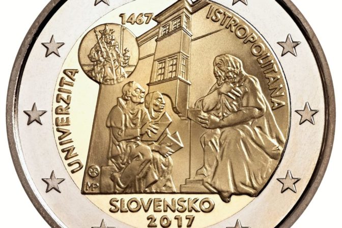 Minca pamätná euro