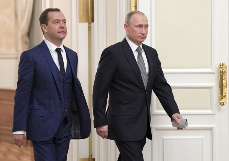 Dmitrij Medvedev, Vladimir Putin
