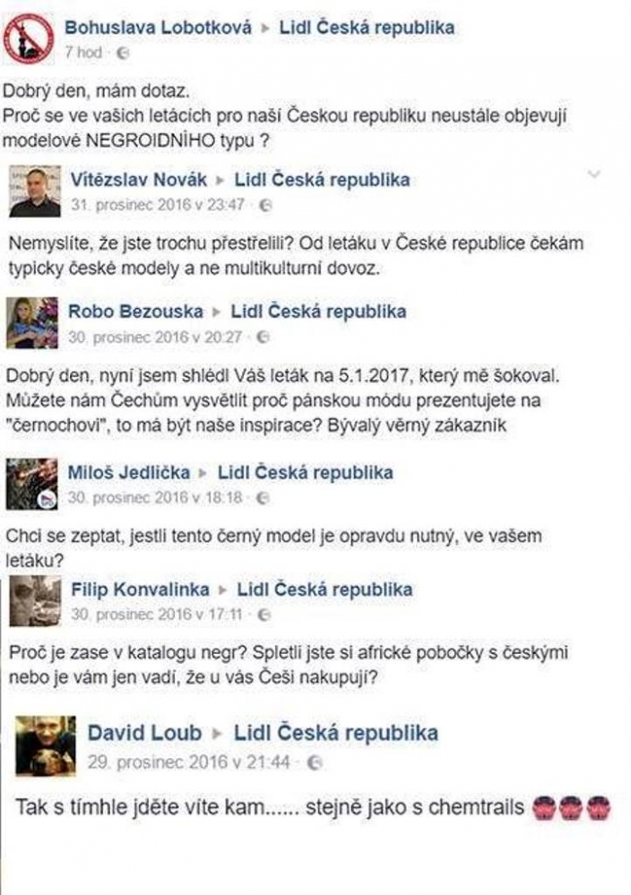 Facebook, černoch,