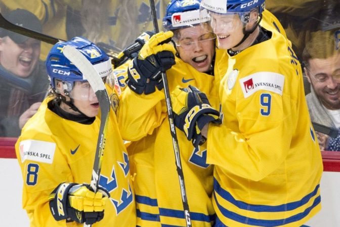 MS v hokeji do 20 rokov: Švédsko - Slovensko