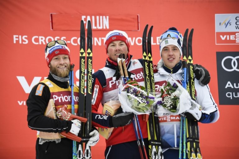 Na trati s hromadným štartom vo Falune triumfoval Iversen