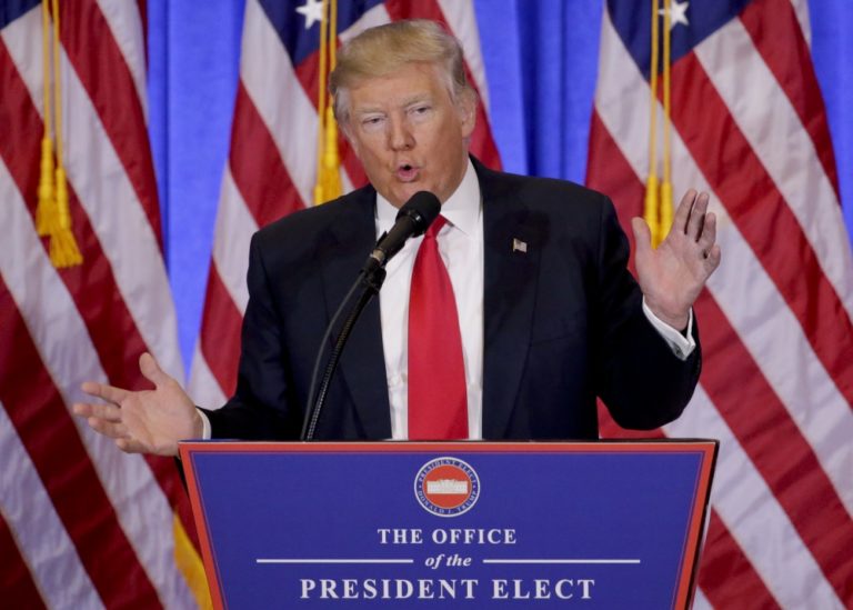 Novozvolený prezident USA Donald Trump