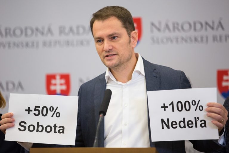 OĽaNO navrhuje príplatky za prácu v sobotu a nedeľu