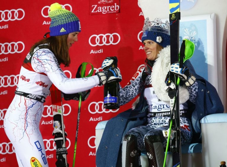 Petra Vlhová. Veronika Velez Zuzulová