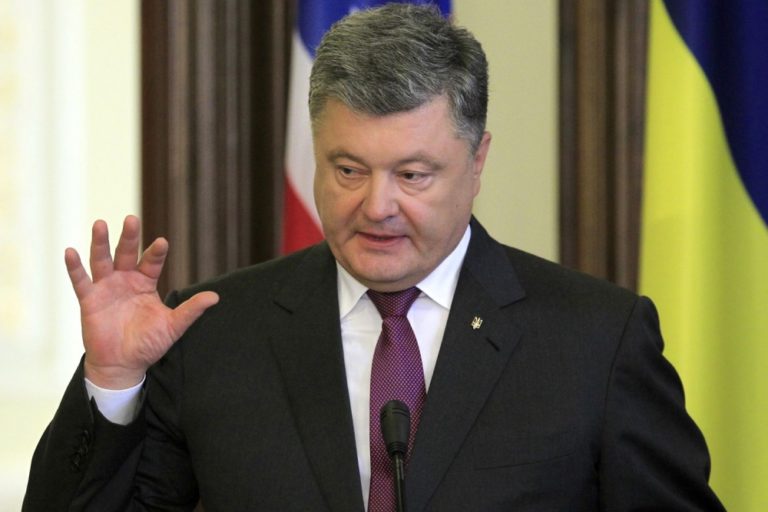 Ukrajinský prezident Petro Porošenko