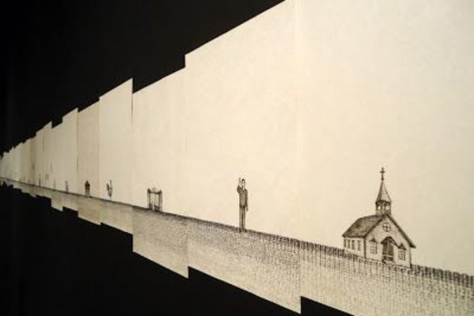 Unikátna séria 300 ilustrácií vytvorených z písmen