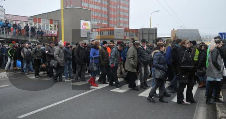 DOPRAVA: Protestná blokáda v Preove