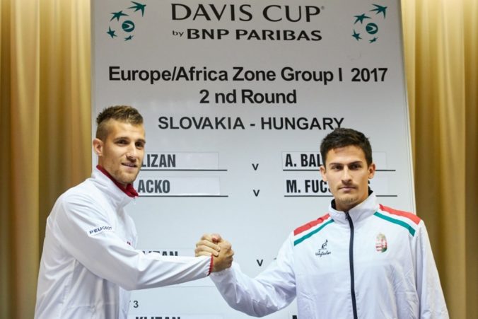 Davis Cup: Slovensko - Maďarsko