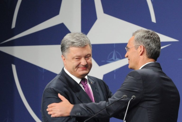 Jens Stoltenberg, Petro Porošenko