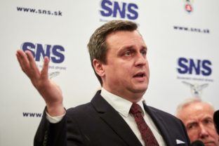Predseda strany SNS Andrej Danko.