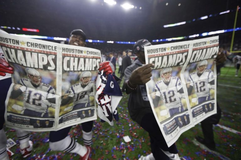 Super Bowl: Atlanta Falcons - New England Patriots