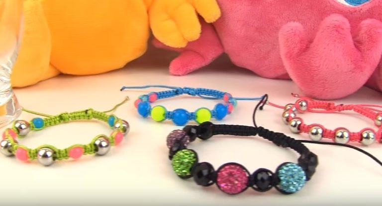 Vyrobte si krásne Shamballa náramky podľa super návodu