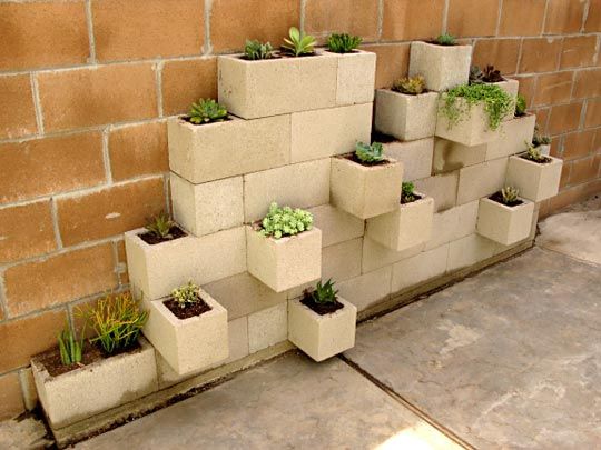 20 creative uses of concrete blocks in your home and garden 3_2