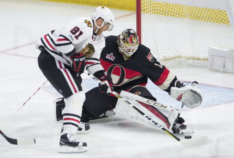Marián Hossa Mike Condon
