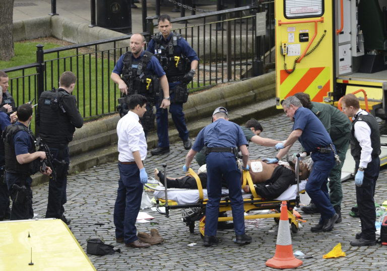 Britain Parliament Incident