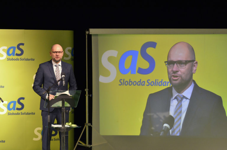 Sloboda a Solidarita (SaS): Desiaty kongres strany, Richard Sulík