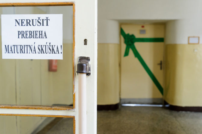 ŠKOLSTVO: Písomné maturity