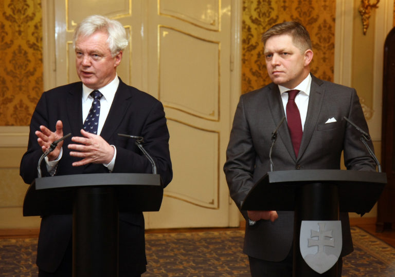 PREMIÉR: Prijatie britského ministra pre Brexit