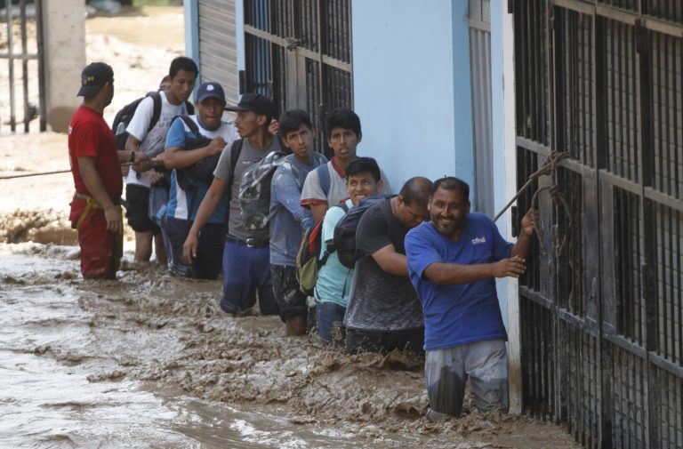 Peru, povodeň