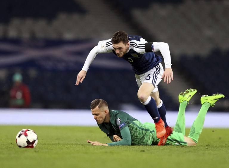 Soccer WCup 2018 Scotland Slovenia