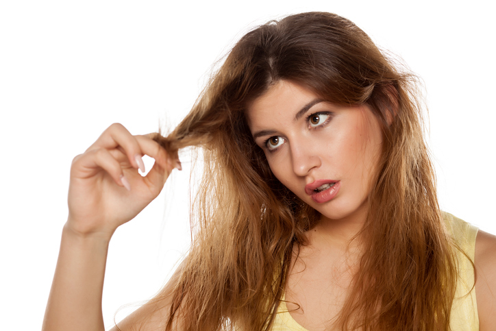 Damaged hair