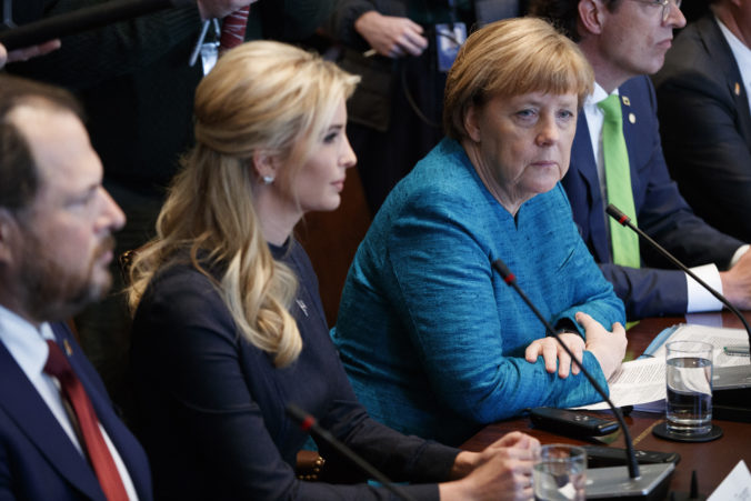 Ivanka Trump, Angela Merkelová