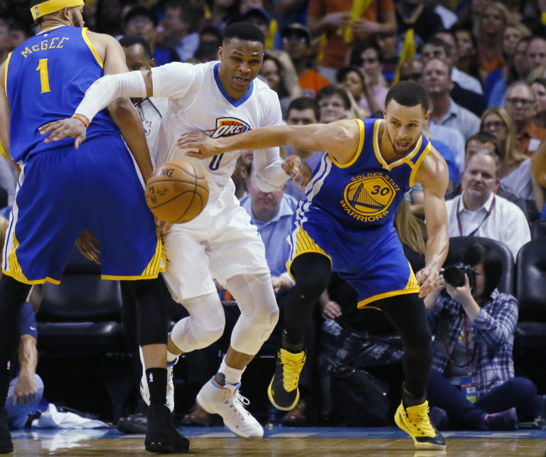 Russell Westbrook, Stephen Curry