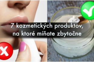 7 kozmetických produktov, na ktoré míňate zbytočne