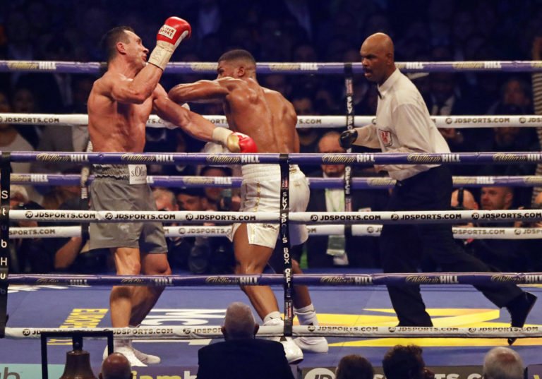 Vladimir Kličko, Anthony Joshua