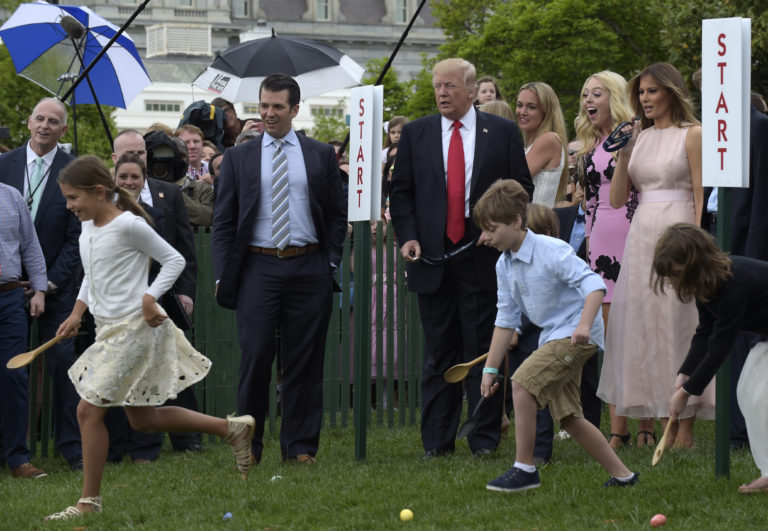 Donald Trump, Melania Trump, Tiffany Trump, Donald Trump Jr.